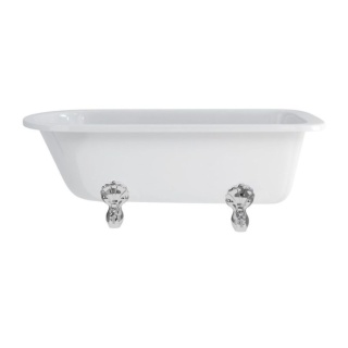 Burlington Blenheim Single Ended Bath with Luxury Feet